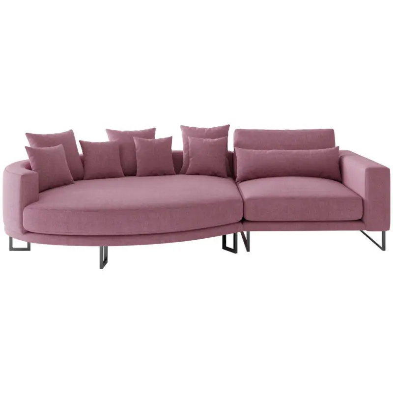 Bigsofa in Webstoff Magenta