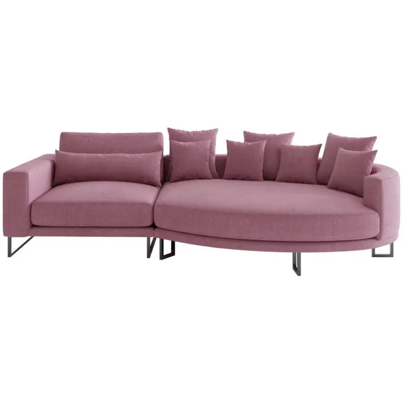 Bigsofa in Webstoff Magenta