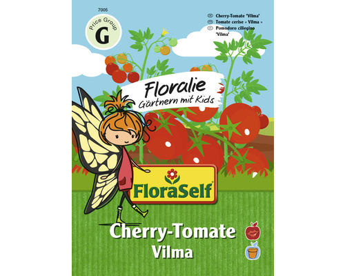 Tomatensamen FloraSelf Floralie-Gärtnern mit Kids Cherry-Tomate 'Vilma'