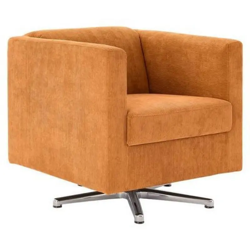 Designsessel in Kord Orange