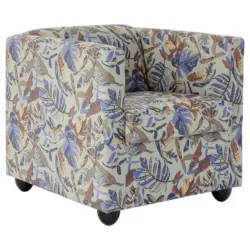 Sessel in Mikrofaser Multicolor