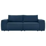 XXXLutz Lauterach - Ihr M&ouml;belhaus bei Bregenz Zweisitzer-Sofa in Webstoff Dunkelblau