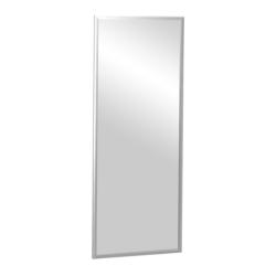 Specchio Säntis, alluminio, argento