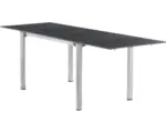 Hornbach Ausziehtisch Sieger Exclusive 120/220 x 80 cm graphit