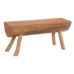 Sitzbank 100/45/30 cm in Teakfarben