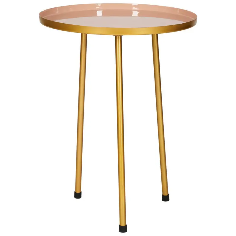 Beistelltisch in Metall 60/60/45 cm