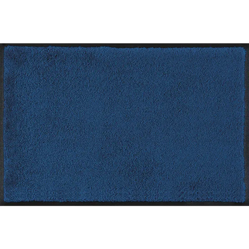 Flachwebeteppich Navy Blau