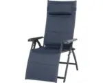 Hornbach Campingstuhl Siena Garden Premium Rückenlehne verstellbar dunkelblau