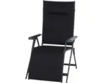 Hornbach Campingstuhl Siena Garden Premium Rückenlehne verstellbar anthrazit
