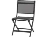 Hornbach Klappstuhl Siena Garden Tesoro silber