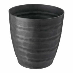 Cache-pot BLACKY, aluminium, noir graphite