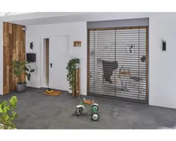 FLAIRSTONE Feinsteinzeug Terrassenplatte Luna Deep Grey rektifizierte Kante 100 x 50 x 2 cm