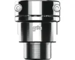 Hornbach Klemm-Verbindungsstück GEBO MiniGebo IG3/4" AG Messing vernickelt