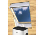 Hornbach Fensterabdichtung Hot Air Stop Dachfenster BC04AIRSTPDF für mobile Klimaanlagen 200 cm weiß 2-tlg.