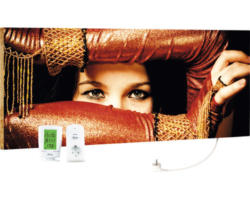 Infrarot Bildheizung Marmony Arabic Eyes 83003 100x40 cm 800 Watt