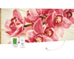 Hornbach Infrarot Bildheizung Marmony Pink Orchidee 83014 100x40 cm 800 Watt