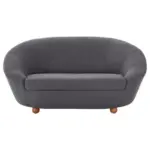 XXXLutz Lauterach - Ihr Möbelhaus bei Bregenz Zweisitzer-Sofa in Mikrofaser Dunkelgrau