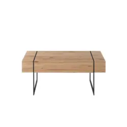 Couchtisch in Holz, Metall, Holzwerkstoff 110/60/45 cm