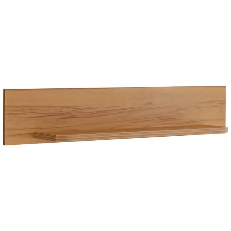 Wandboard in 130/25/22 cm Kernbuche