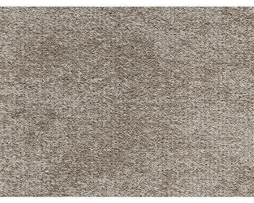 Teppichboden Velours Saimaa graubeige FB42 400 cm breit (Meterware)