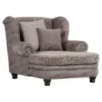 XXXLutz Lauterach - Ihr Möbelhaus bei Bregenz Ohrensessel in Lederlook, Webstoff Grau