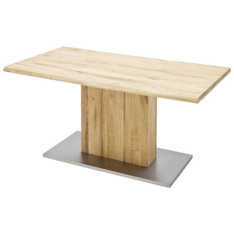 Esstisch in Holz, Metall, Holzwerkstoff 160/90/77 cm