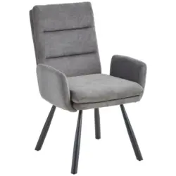 Armlehnstuhl in Eisen Webstoff