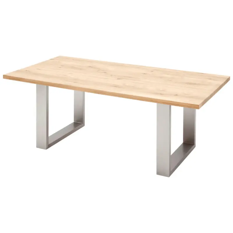 Esstisch in Holz, Metall 200/100/77 cm