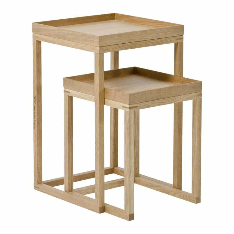 Tavolino di complemento TABLE, legno, quercia