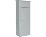 Hornbach Paketbox Rottner Parcel Keeper 380 x 1050 x 230 cm pulverbeschichtet silber
