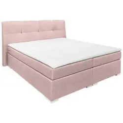 Boxspringbett 180/200 cm in Rosa