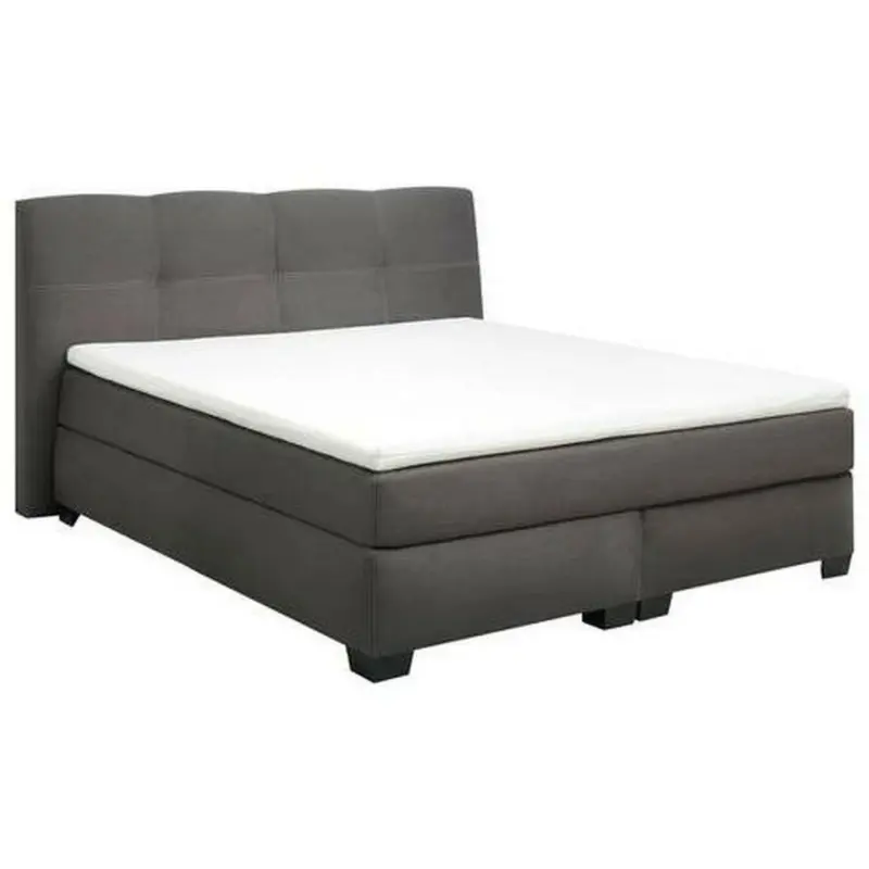 Boxspringbett 180/200 cm in Anthrazit