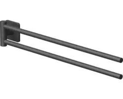 Handtuchstange Lenz Kova 6,5x43,5x5,5 cm schwenkbar schwarz 4805351
