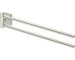 Hornbach Handtuchstange Lenz Vent 6,5x43,5x5,5 cm schwenkbar nickel 4705322