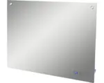 Hornbach Infrarot Spiegelheizung Eurom Sani 600 Mirror 80x60x5 cm 600 Watt inkl. WiFi