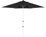 Hornbach Sonnenschirm Mittelstockschirm Doppler Ø 306 cm Polyester 180 g/m² schwarz