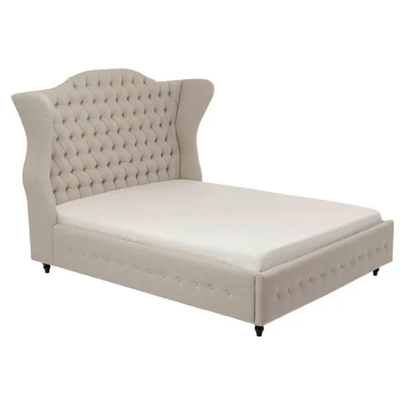 Polsterbett 180/200 cm in Beige