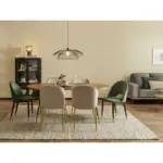 XXXLutz Lauterach - Ihr M&ouml;belhaus bei Bregenz Stuhl in Stahl Samt