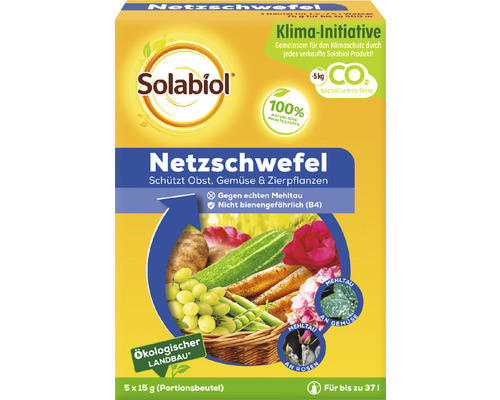 Netzschwefel Solabiol 5x15 g Reg.Nr. 2632-903