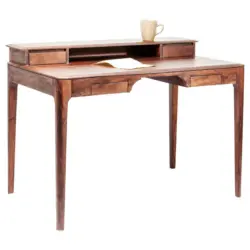 Schreibtisch 110/70/85 cm in Walnussfarben