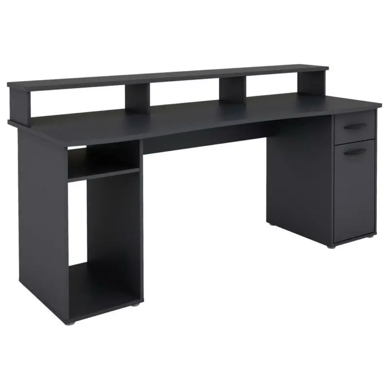 Schreibtisch 180/65/93 cm in Anthrazit