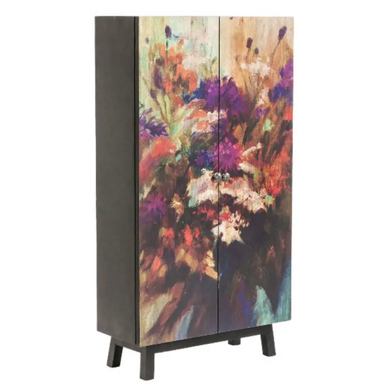 Hochzeitsschrank in Multicolor, Schwarz