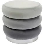 XXXLutz Lauterach - Ihr M&ouml;belhaus bei Bregenz Hocker in Textil Grau, Hellgrau