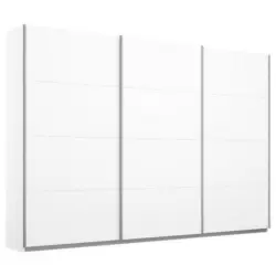 Schwebetürenschrank in Weiß