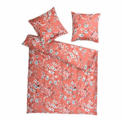 Fodera per cuscino NANJA, cotone, rosso ruggine, 65x65 cm