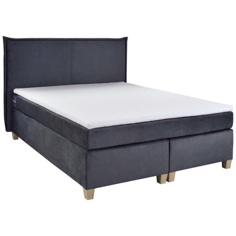 Boxspringbett 180/200 cm in Anthrazit