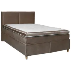 Boxspringbett 180/200 cm in Bronzefarben