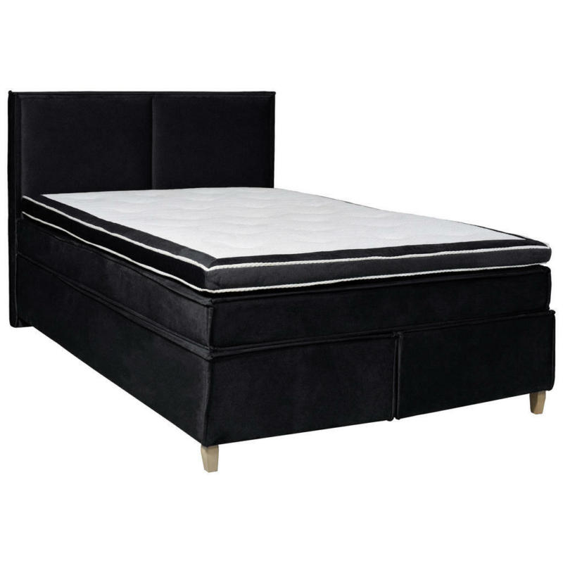 Boxspringbett 180/200 cm in Anthrazit