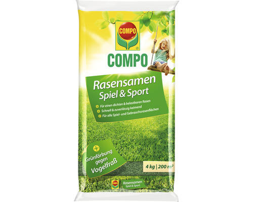 Rasensamen Compo Spiel & Sport 4 kg