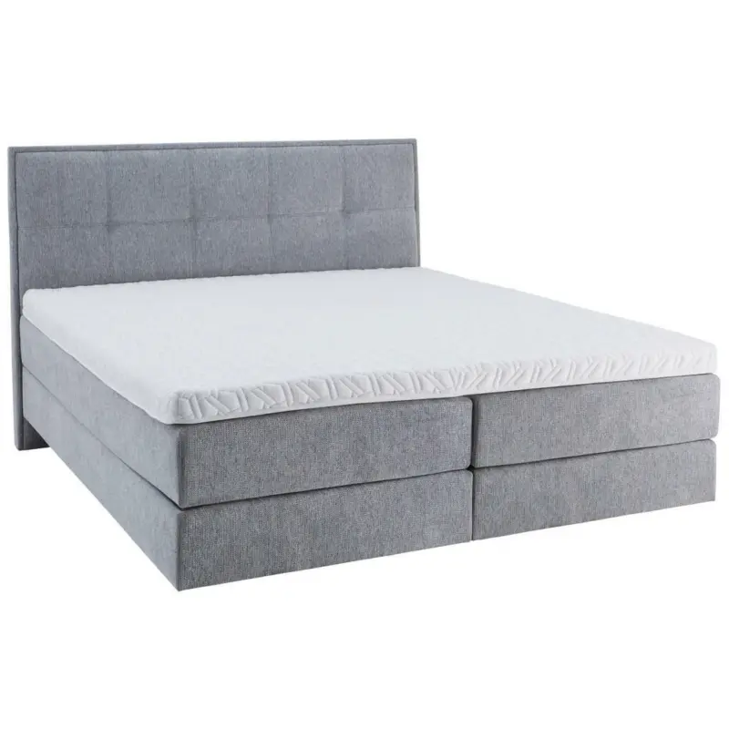 Boxspringbett 180/200 cm in Grau